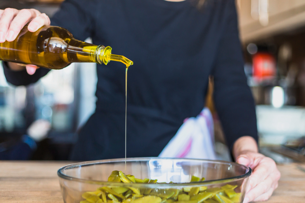 Healthy virgin olive oil