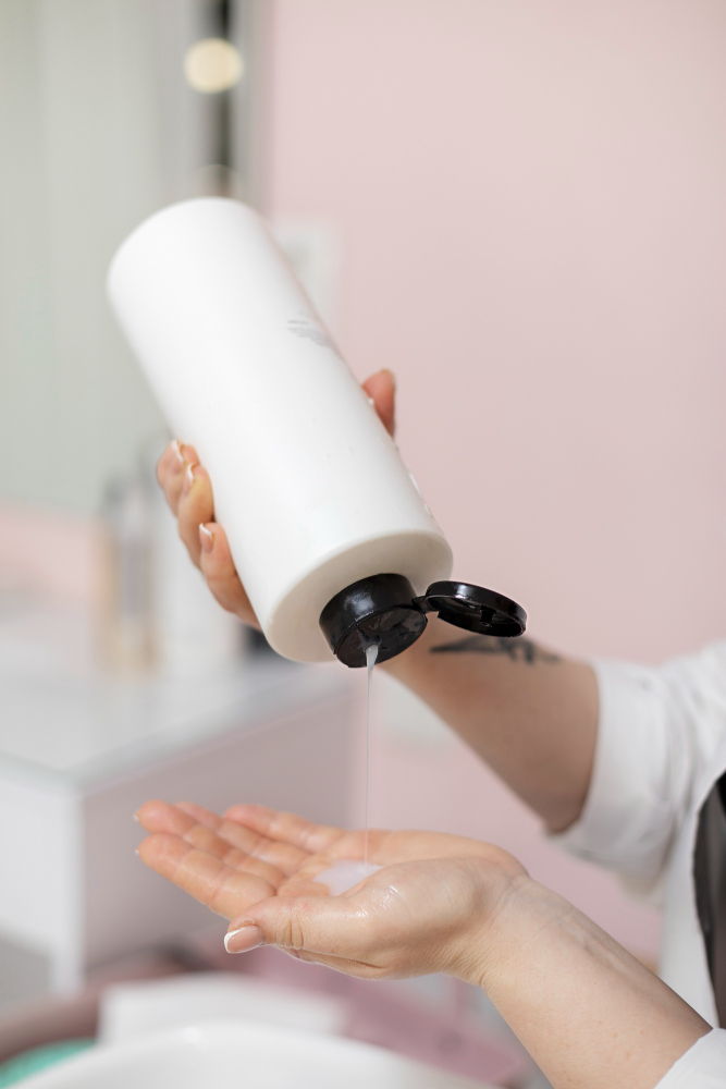 Wall mounted soap dispensers