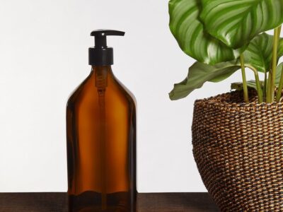 Custom printed bottle soap dispenser