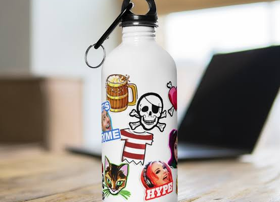 Sticker Mania: Personalized Goodies for Your Water Bottle, Phone Case, and Laptop