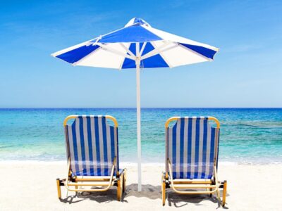 beach chair umbrella