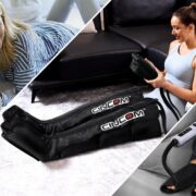 Heated leg massager