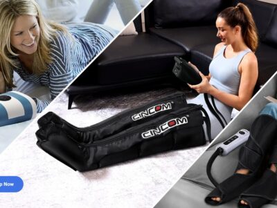 Heated leg massager