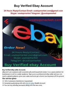 ebay account for sale