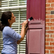 painting plastic shutters