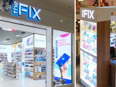 Electronics repair shop